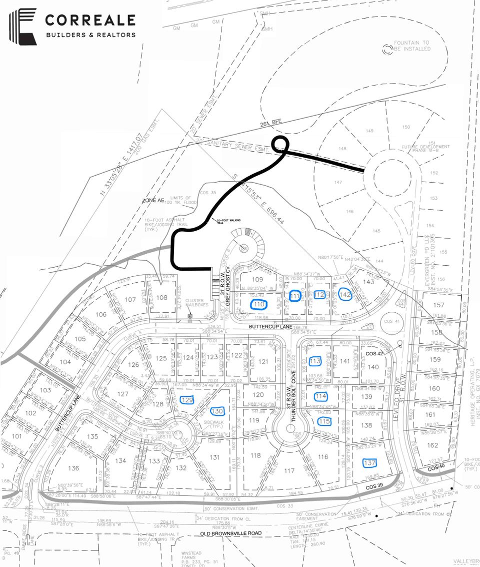 Final plat phase v sheet 1 updated 6 24 2025 copy (1)