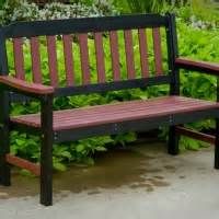 Hlf garden bench
