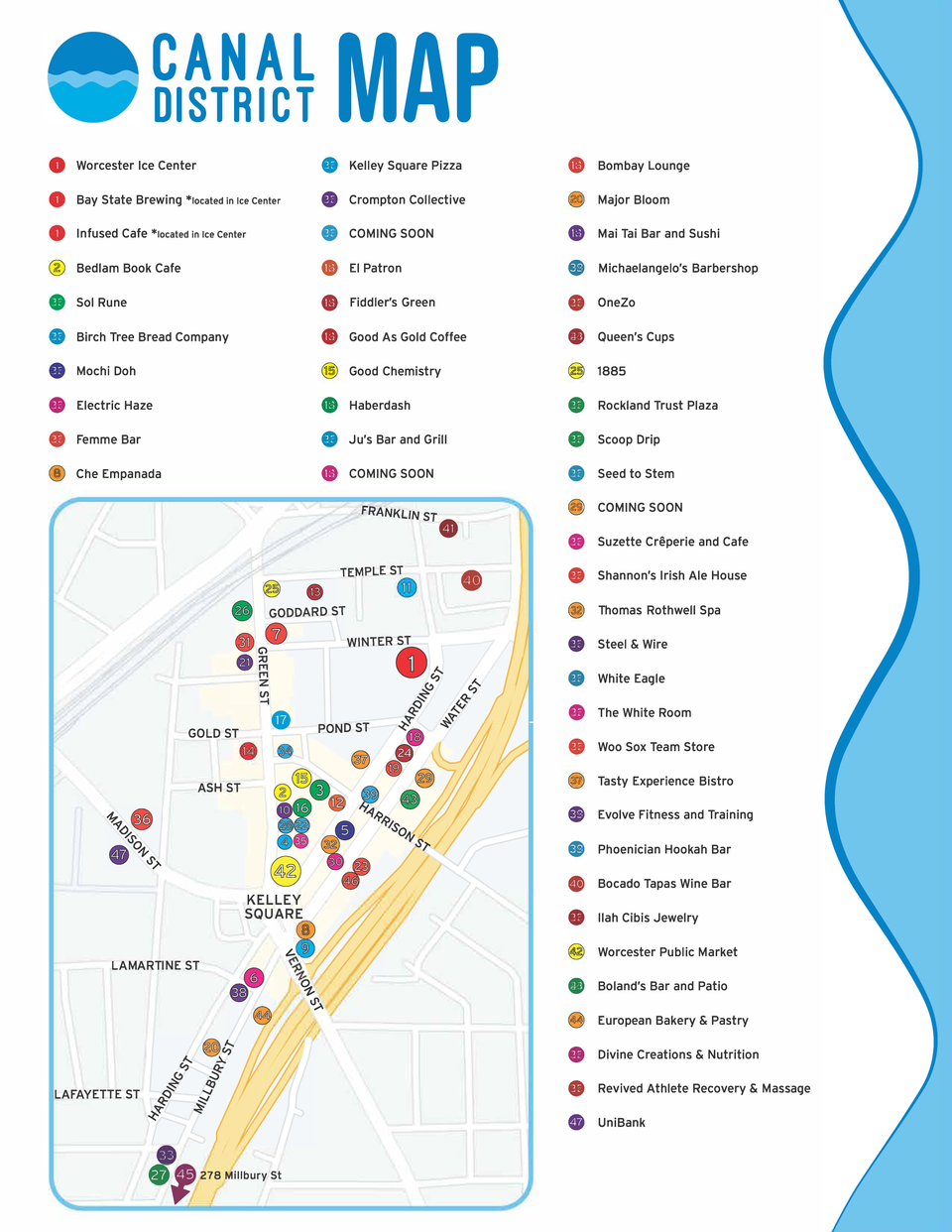 2024 holiday stroll walking map