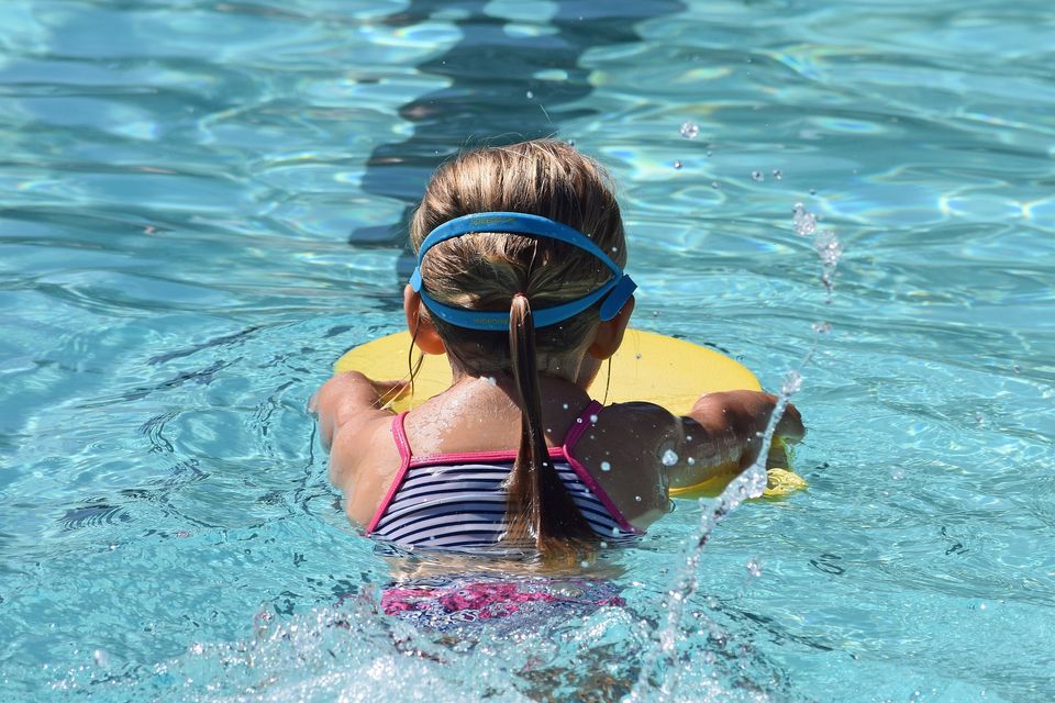 Girl Swimming