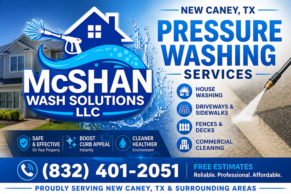 Pressure washing new caney  tx