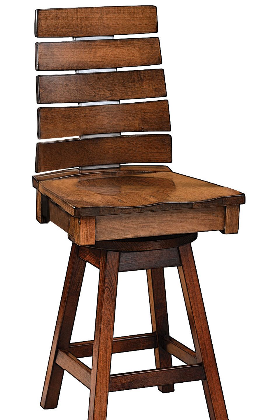 Faw alcoe swivel bar chair