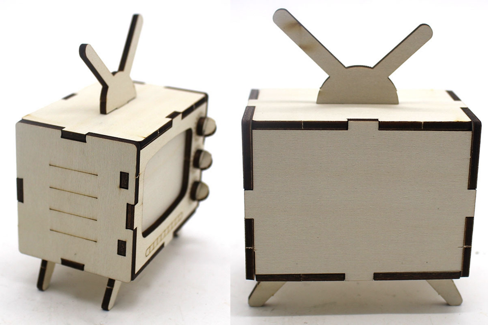 20. okyn g6681 tv model technology, small craft, handmade assembly, teaching aid model, stem education (1 2)