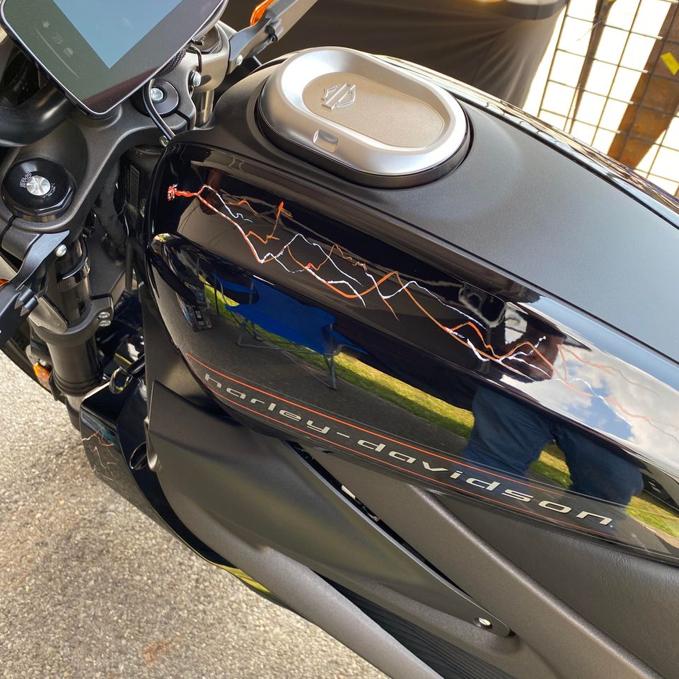 Creative custom pinstriping design and artistic projects created by Skeeter's Grafix.