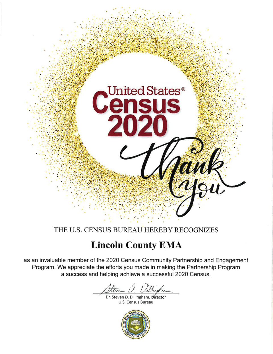 2020 census cert