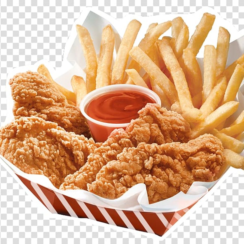 Chicken fingers buffalo wing french fries chicken sandwich fried chicken fried chicken