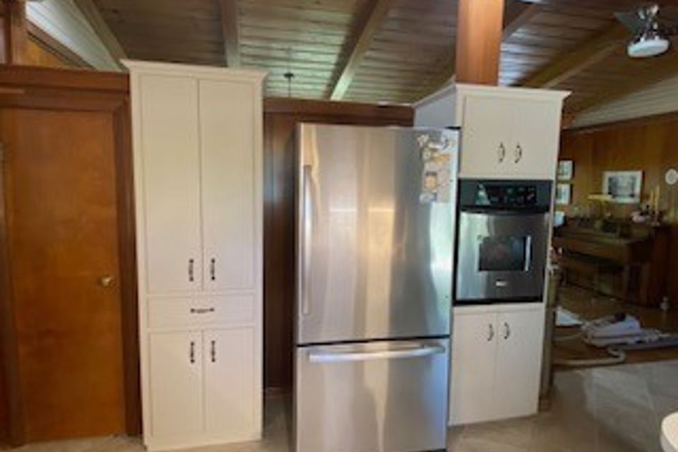 Made to  order kitchen cabinet