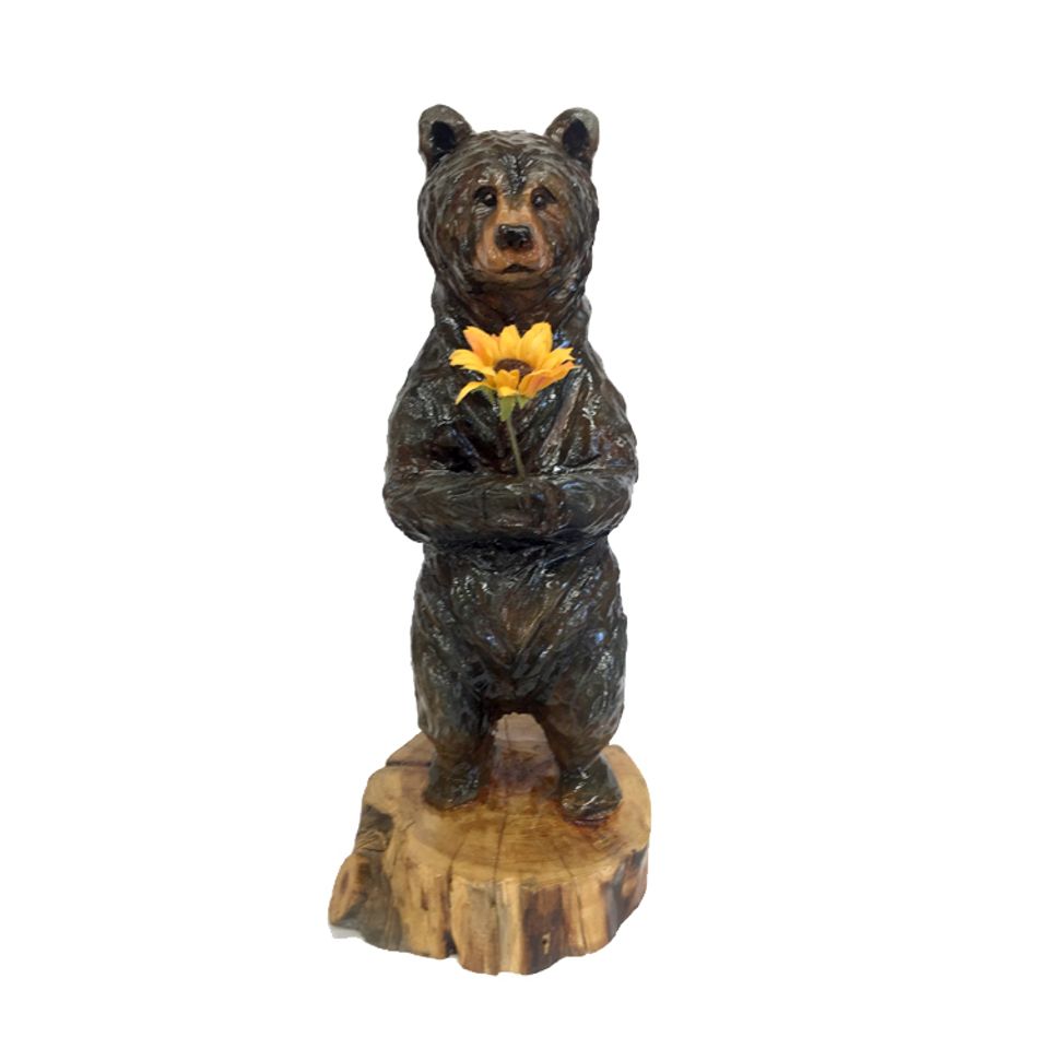 Black bear with flower20180430 539 magnc8