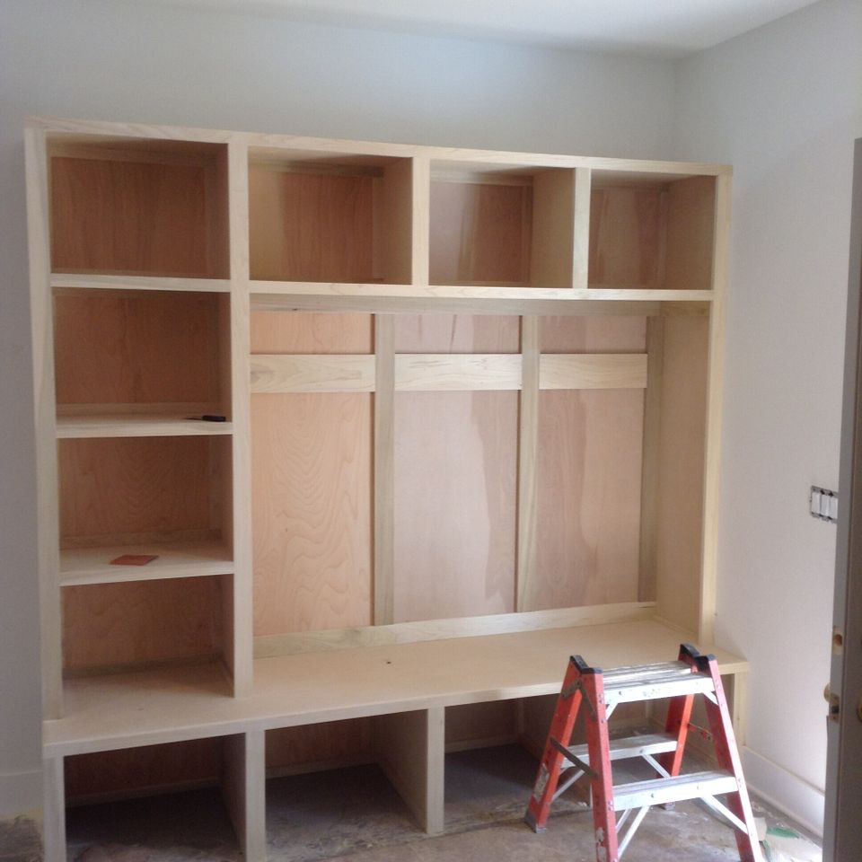 Built in cabinets
