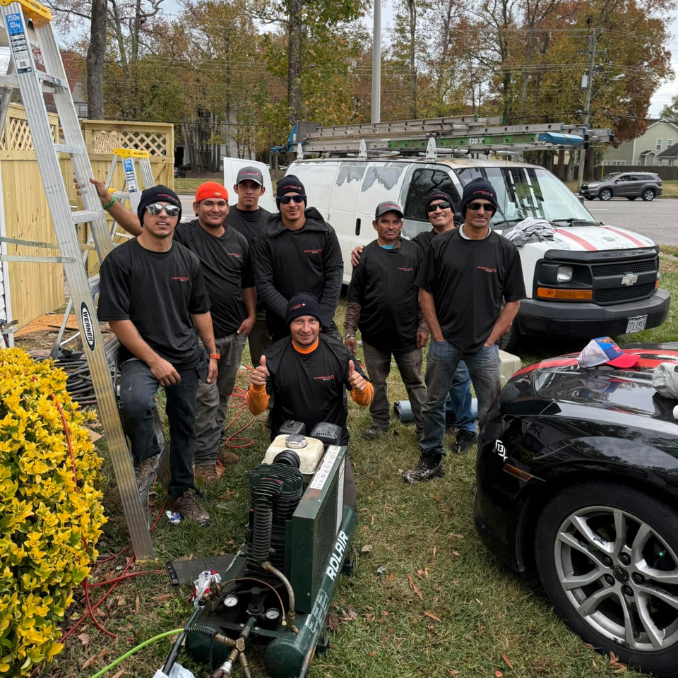 Residential roof doctor cheseapeake team