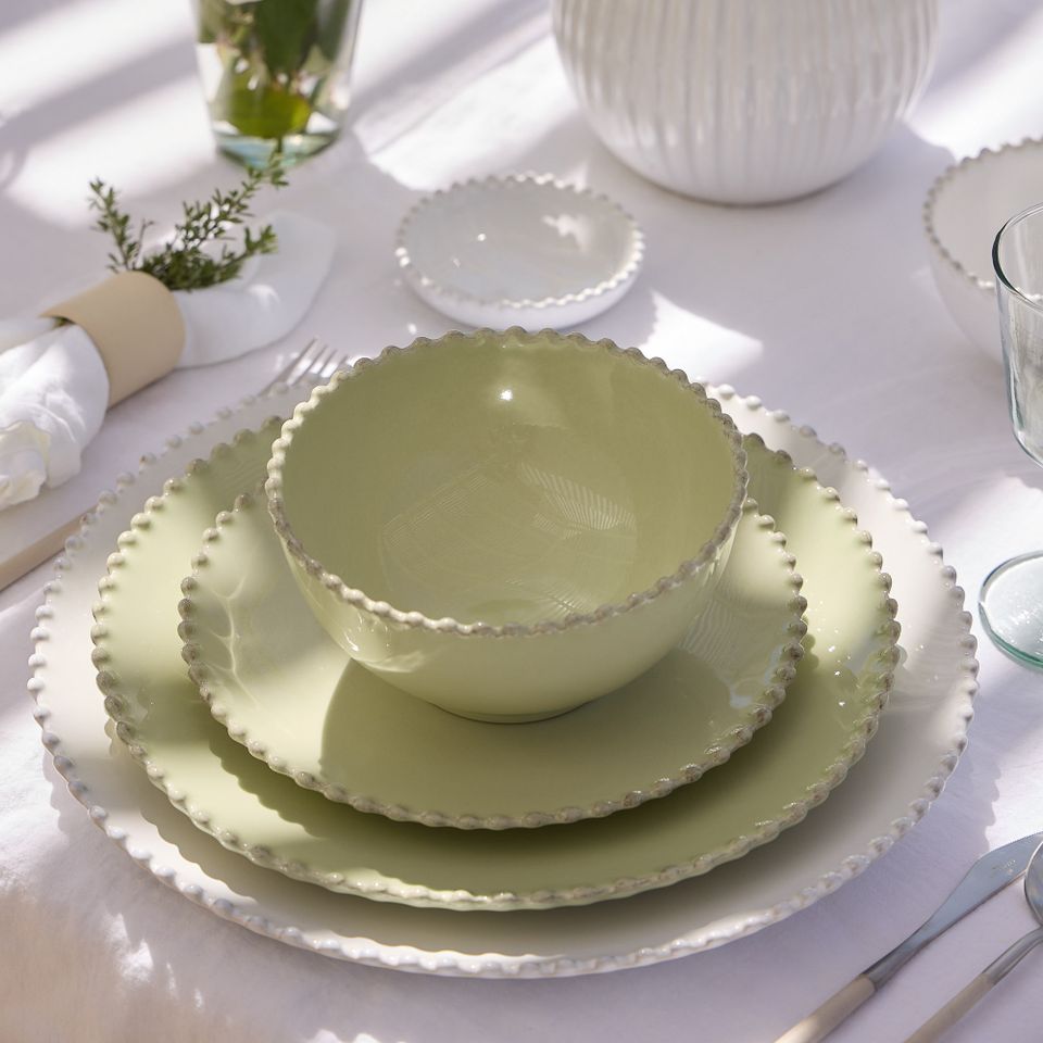 Pearl lily green set