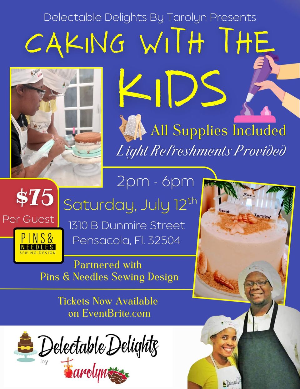 Caking with kids by tarolyn