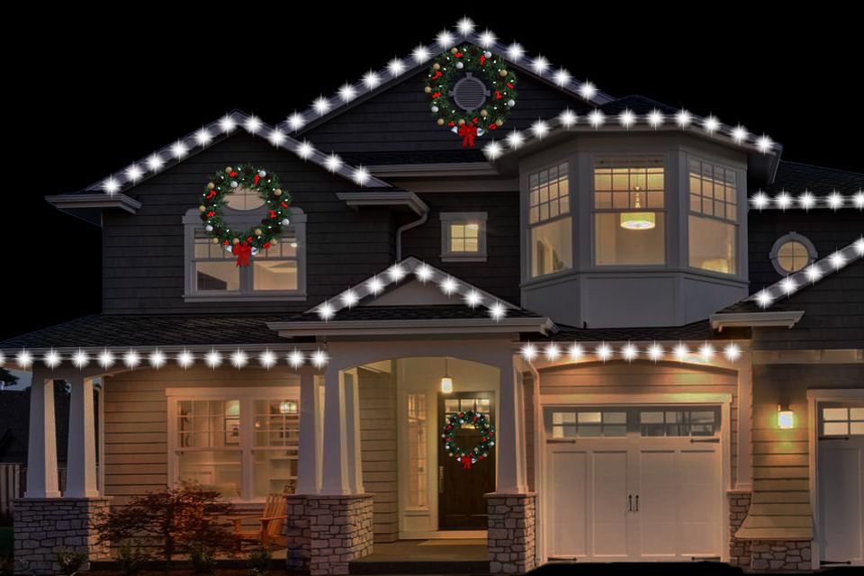 Christmas lights theme contactus