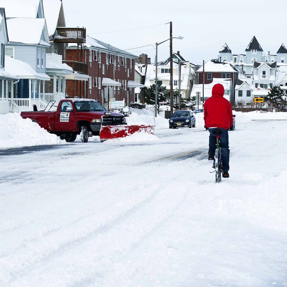 Bradley beach nj winter