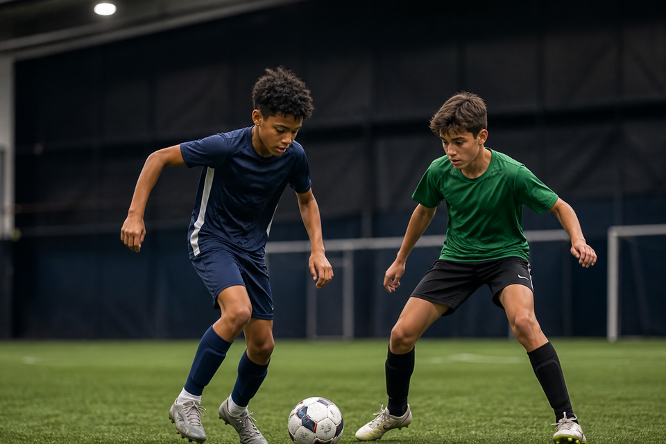 Sports soccer square