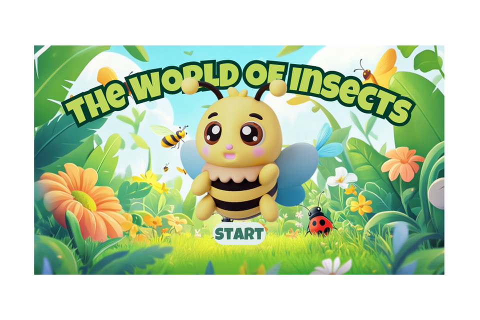 The world of insects   kids interactive quiz game