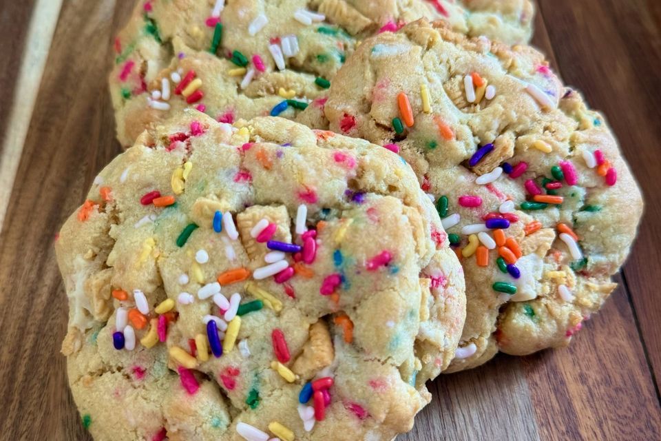Fresh Birthday Cake Cookies