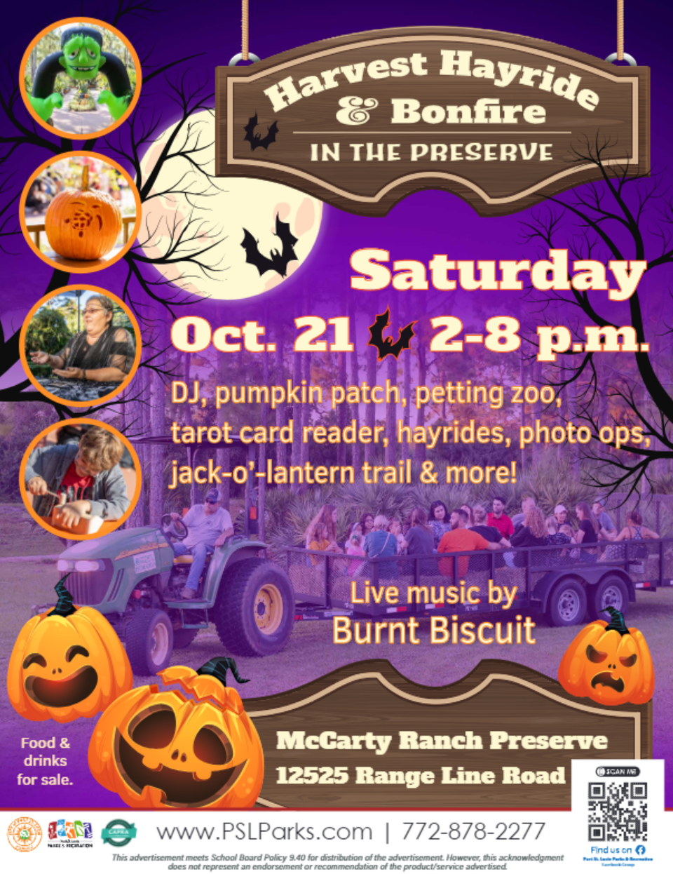 Harvest hayride