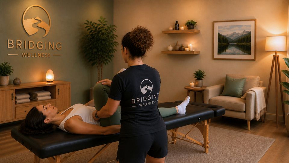 Guided stretch therapy session improving mobility and reducing pain