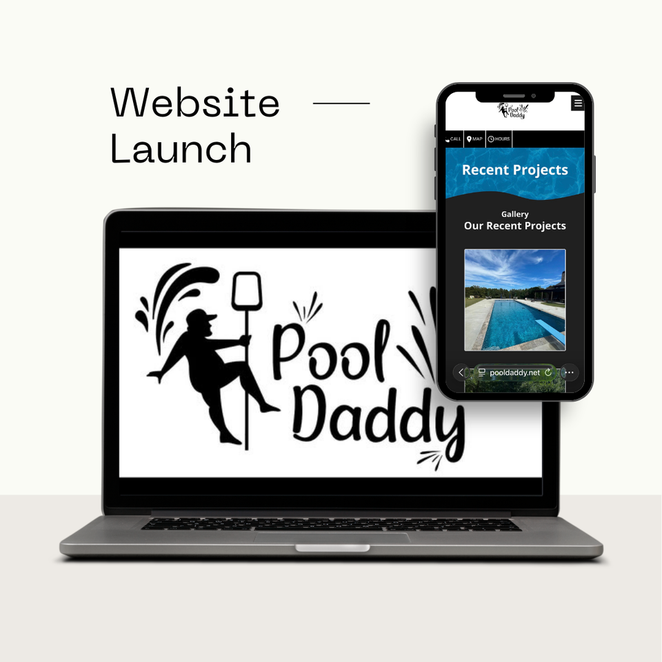 Pool Daddy website by PeachSites