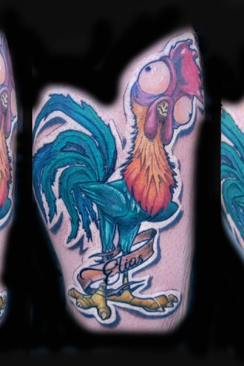 Joey rooster sticker