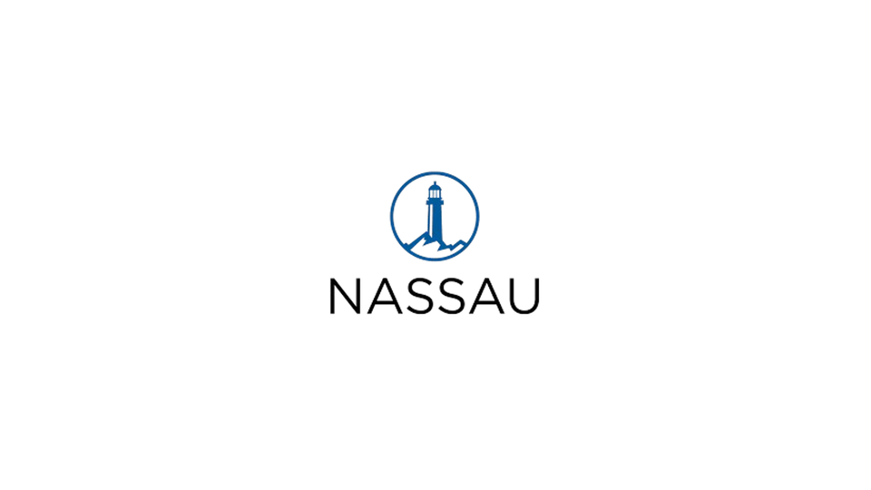 Nassau logo (full white board)