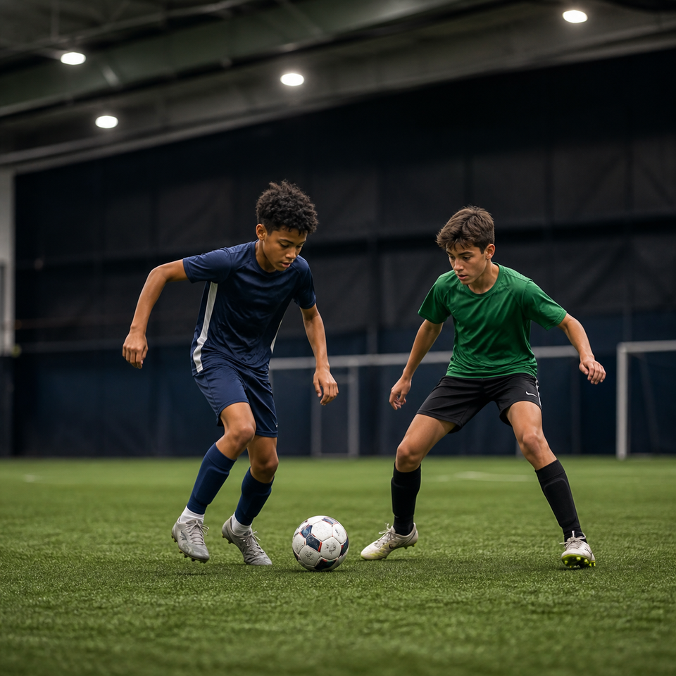 Sports soccer square