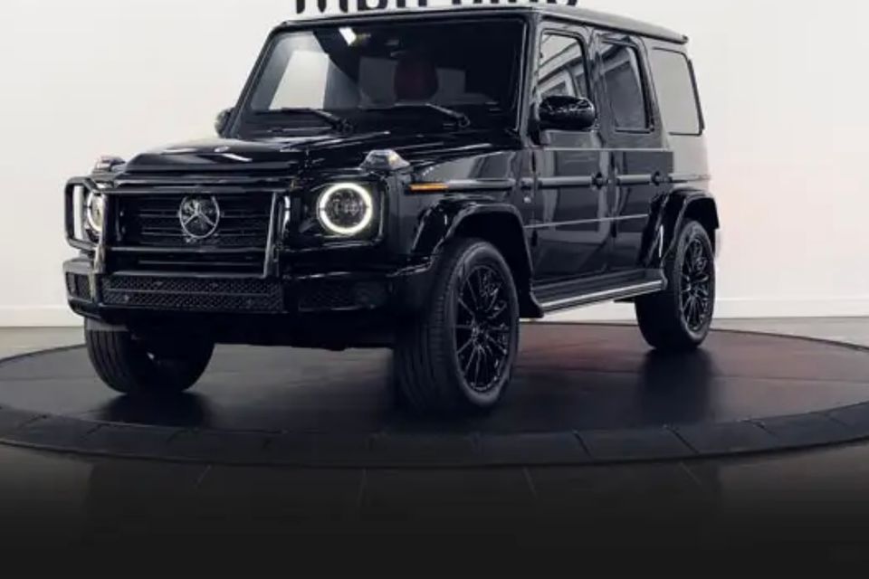 Mercedes benz g550 suv black