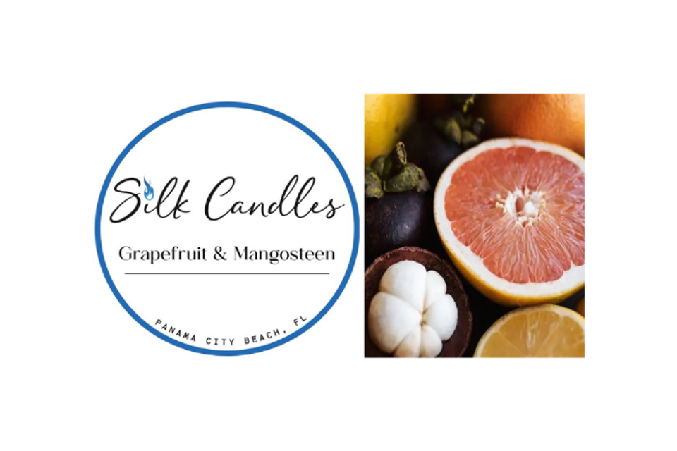 Grapefruit   mangosteen silk candles
