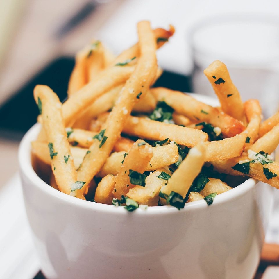 herb and cheese french fries