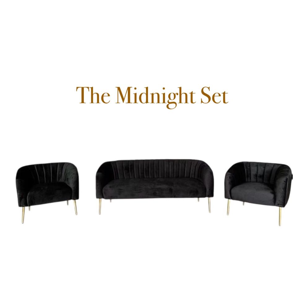 black furniture
