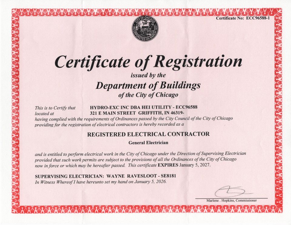 Wayne electrician cert 