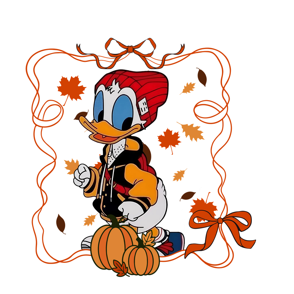 Disney   fall donald duck