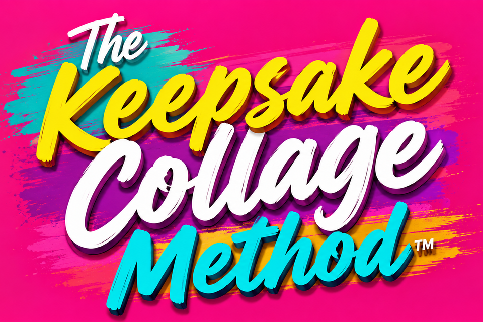 Keepsake collage method header