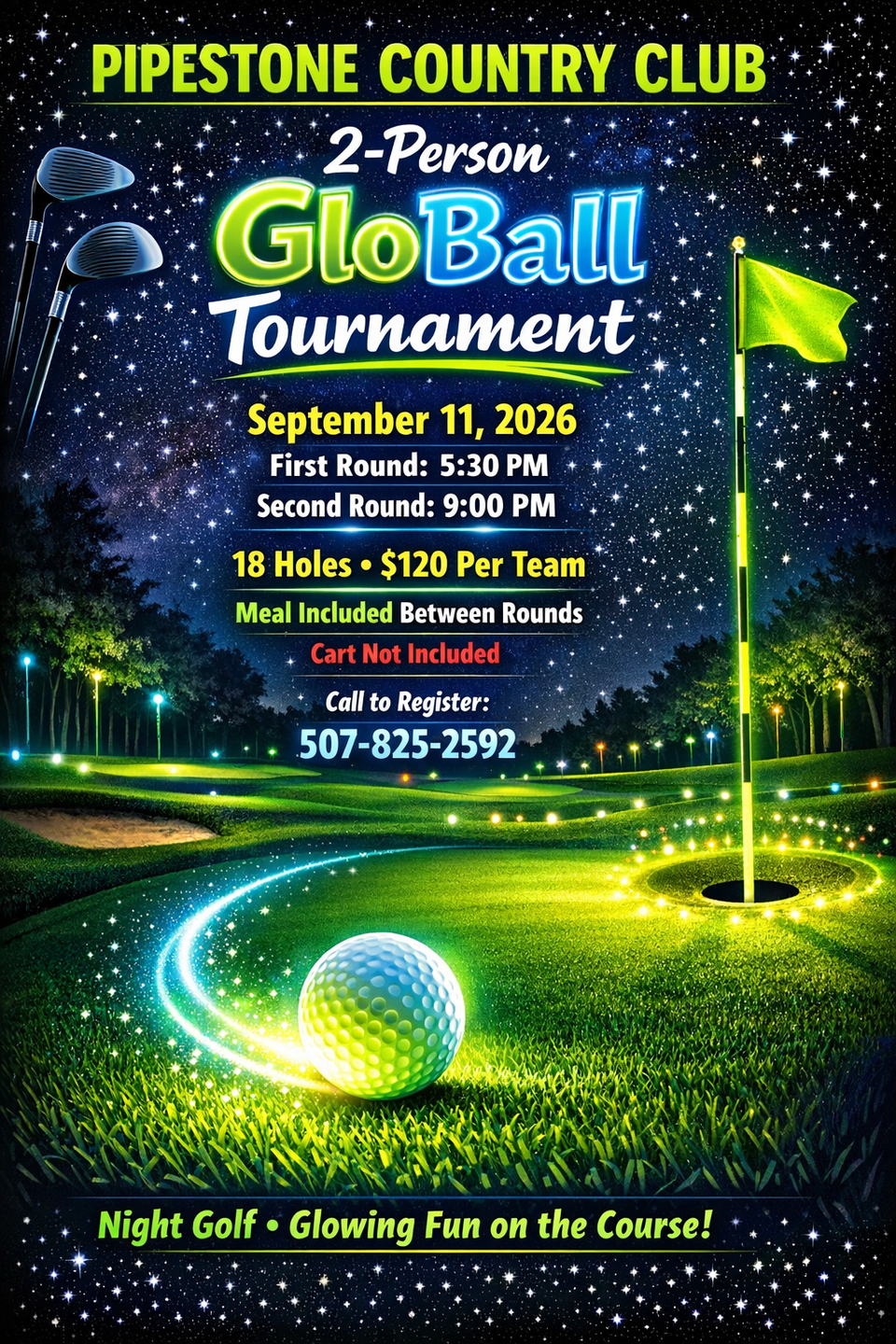 Pcc sept 11 glo ball tourney