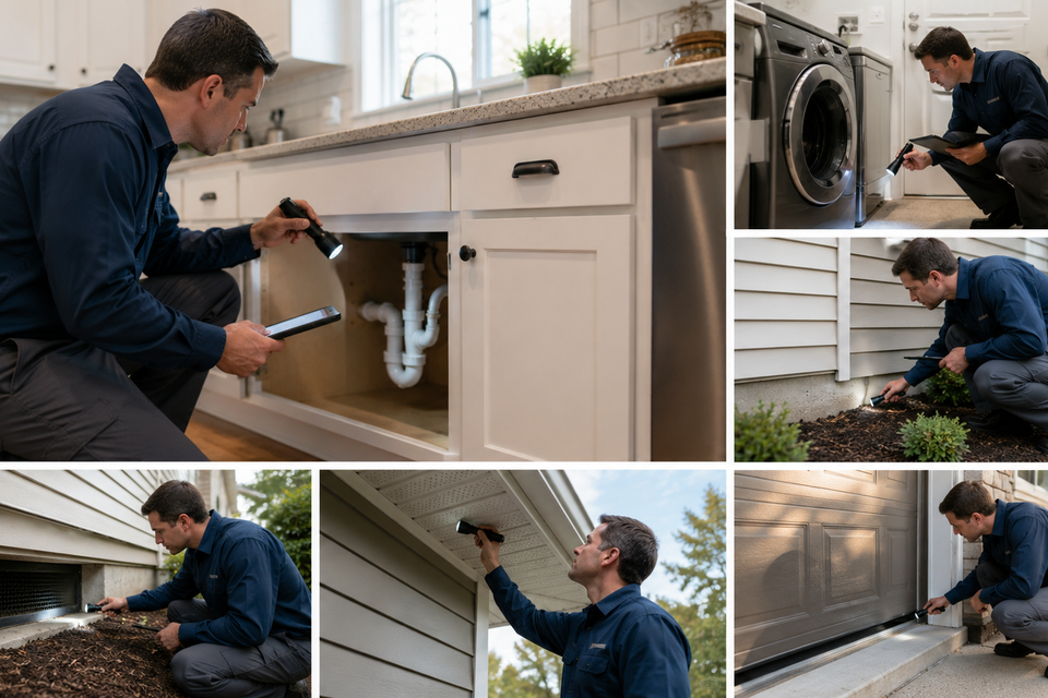 Home inspections for pest   prestige pest soltions llc