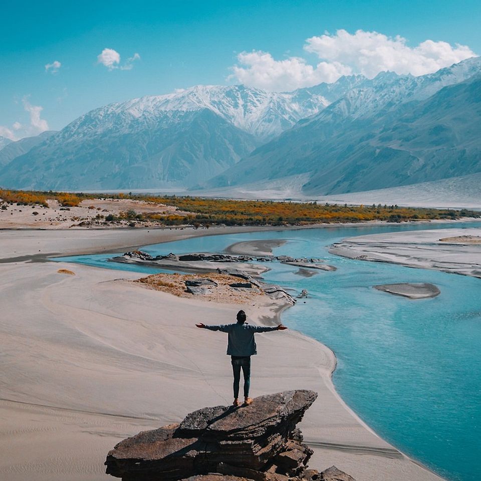 Man in nature