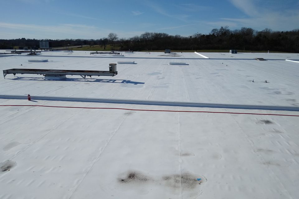 Tpo membrane roof photo