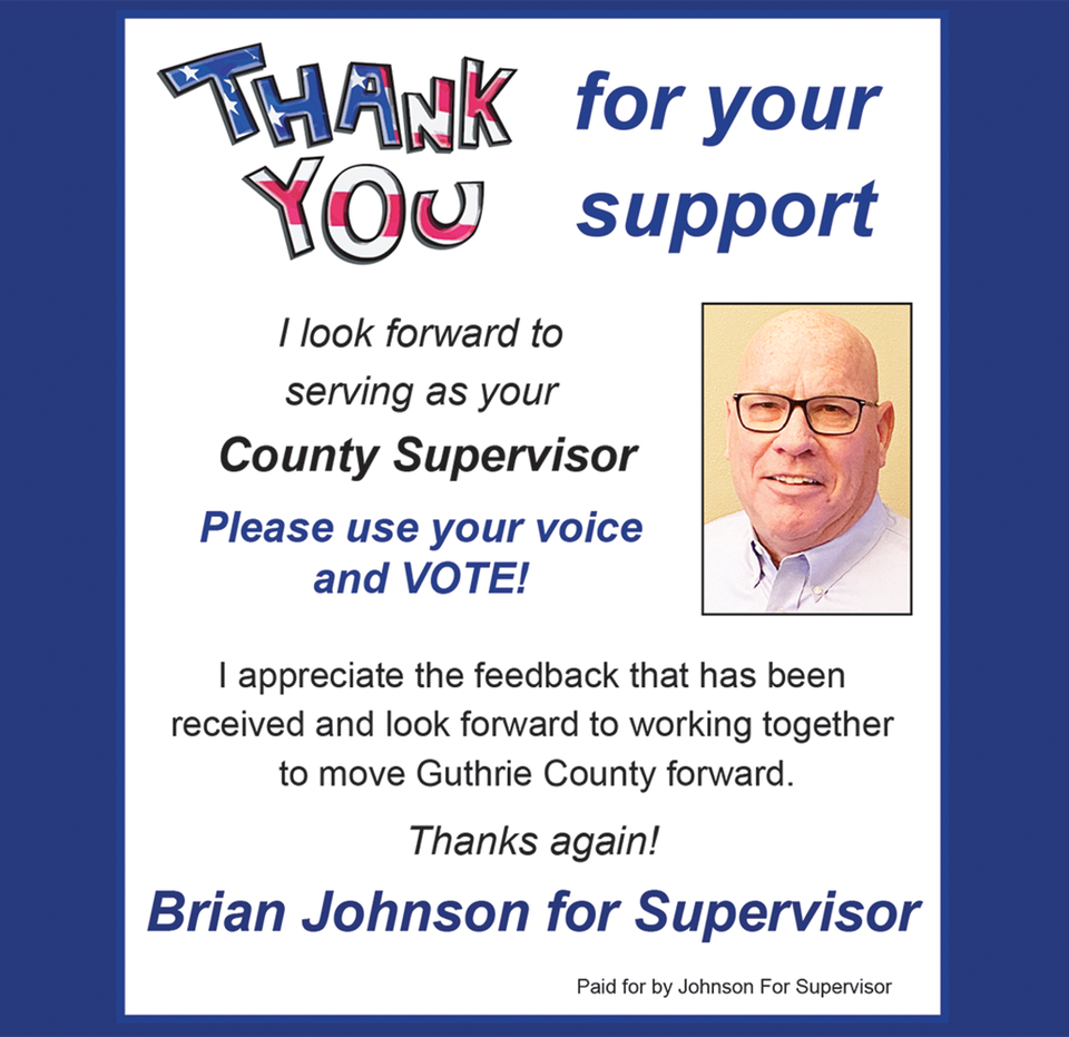 415255 johnson for supervisor 3x5
