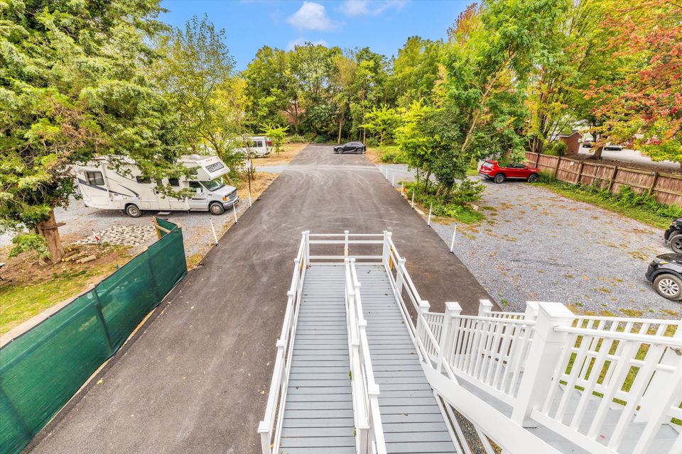 Rear parking