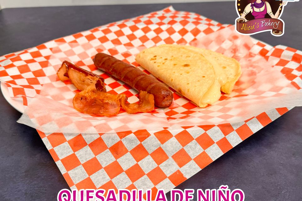 Alicias bakery katy quesadilla de nino menu