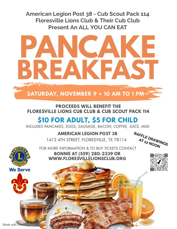 Cub scout pack 114  floresville lions cub  club pancake breakfast   made with postermywall (2)