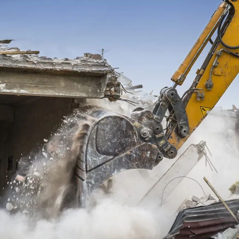 Demolition of a building