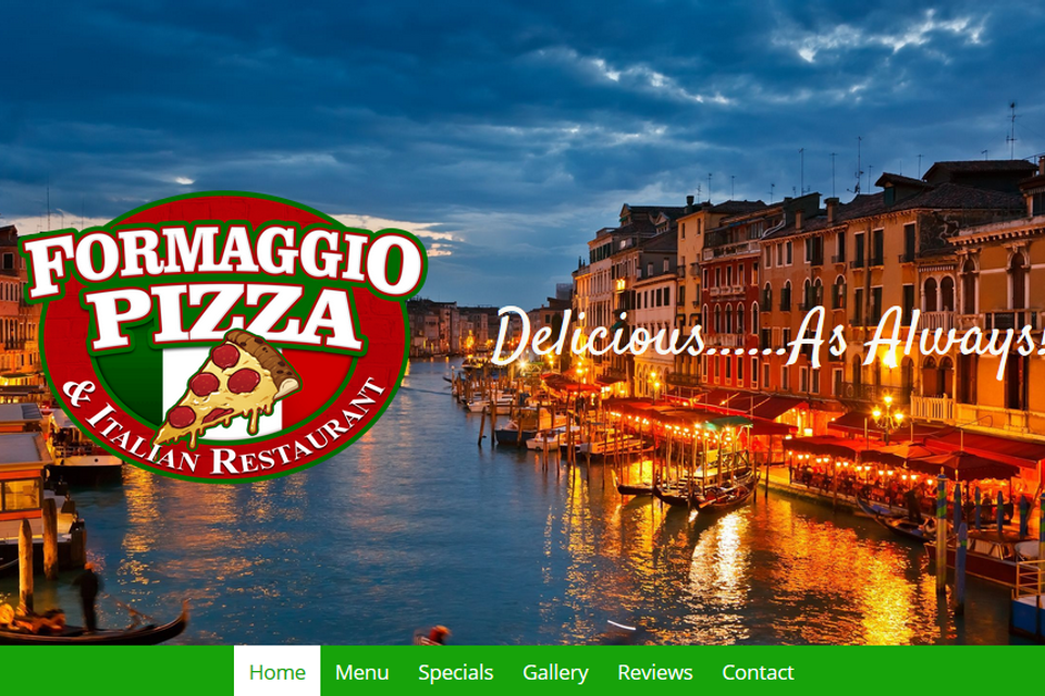 2018 01 24 1305 formaggio pizza   italian restaurant website design