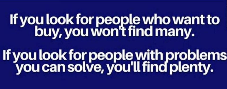 If you look for people