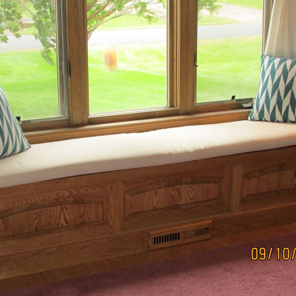 Made   to  order built  in windowseat