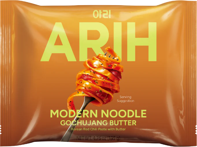 Arih noodle pillow gochujang butter