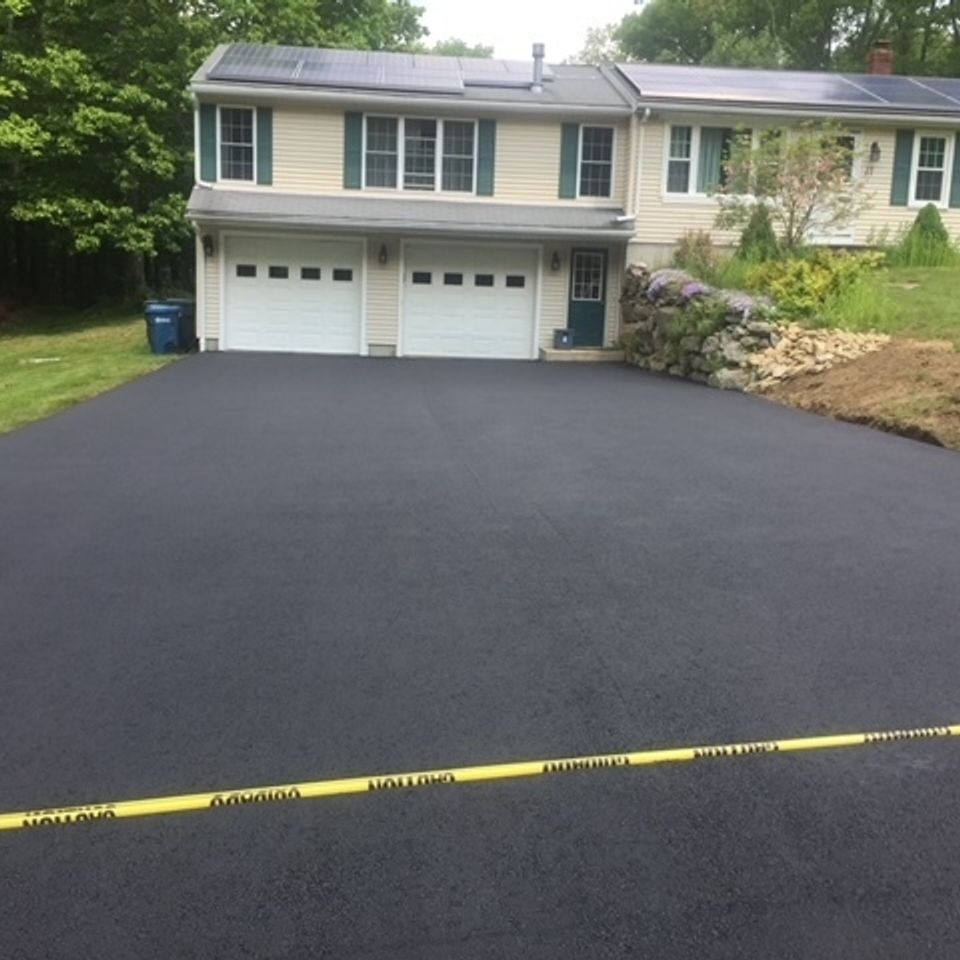 Residential driveway oxford after
