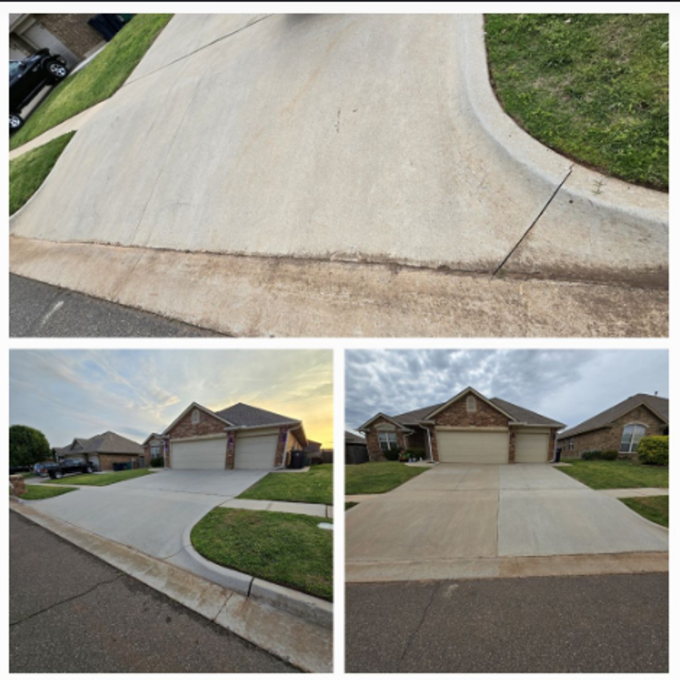 Street runoff driveway