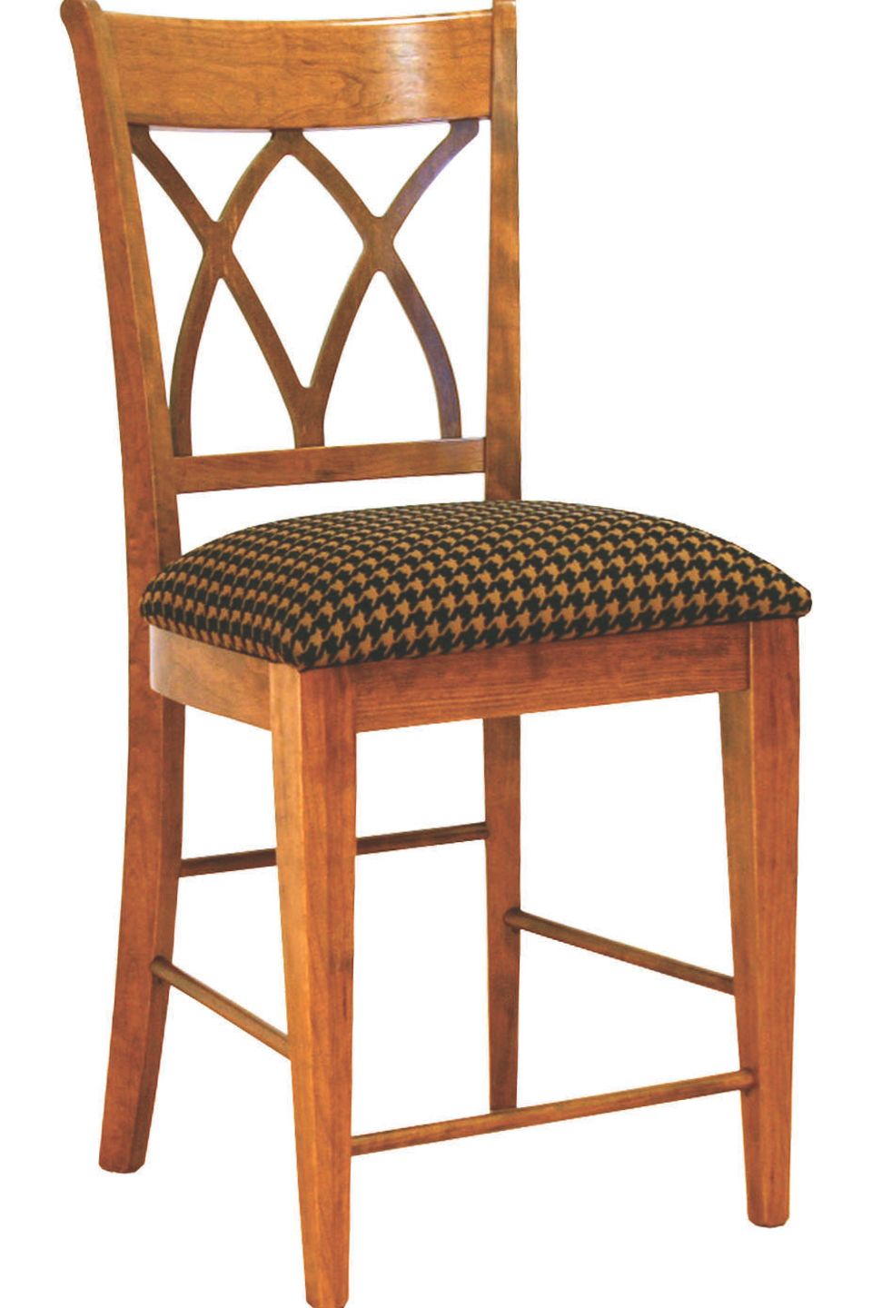 Cd crossback counter chair 13774